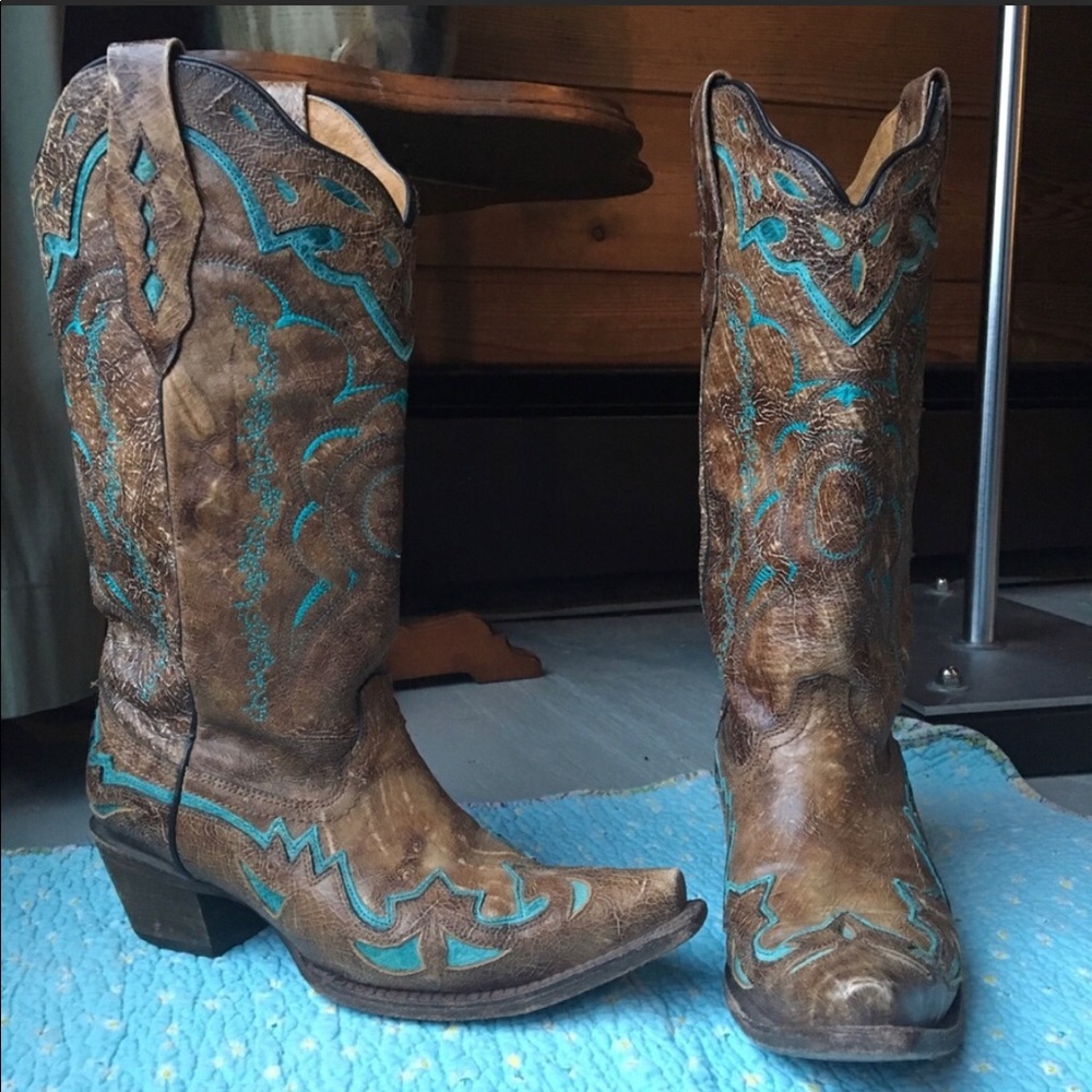 Corral leather boots